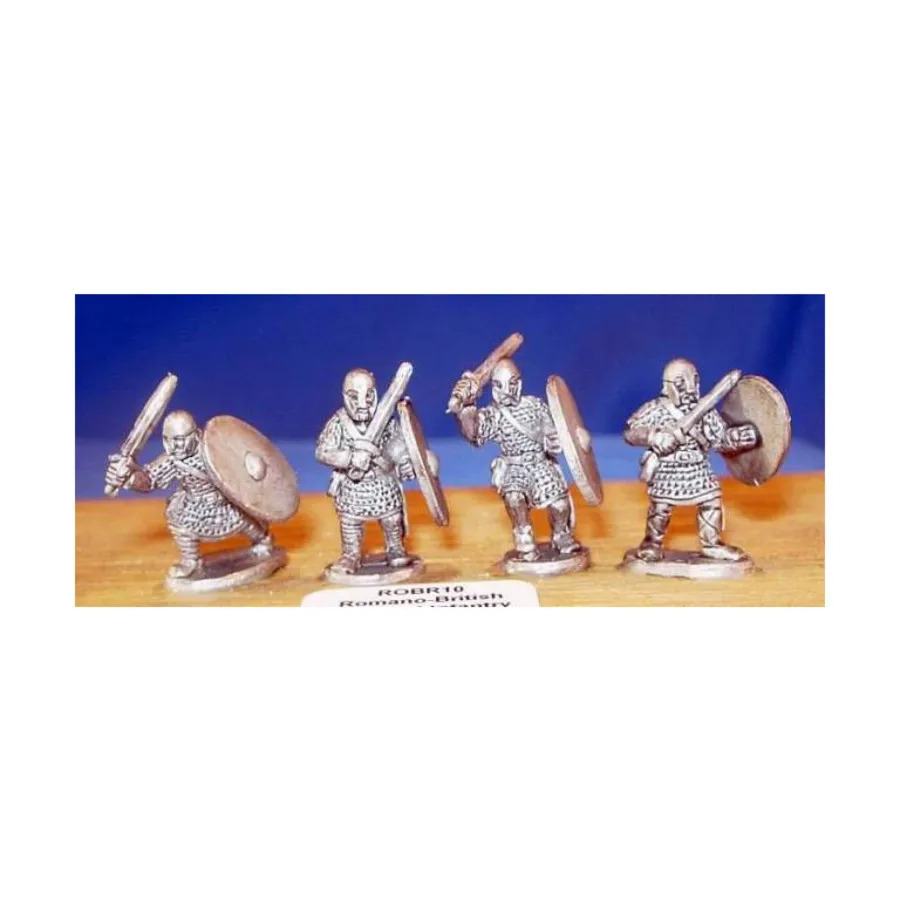 

Тяжелая пехота – Мечи, Dark Age Historical - Romano British (15mm)