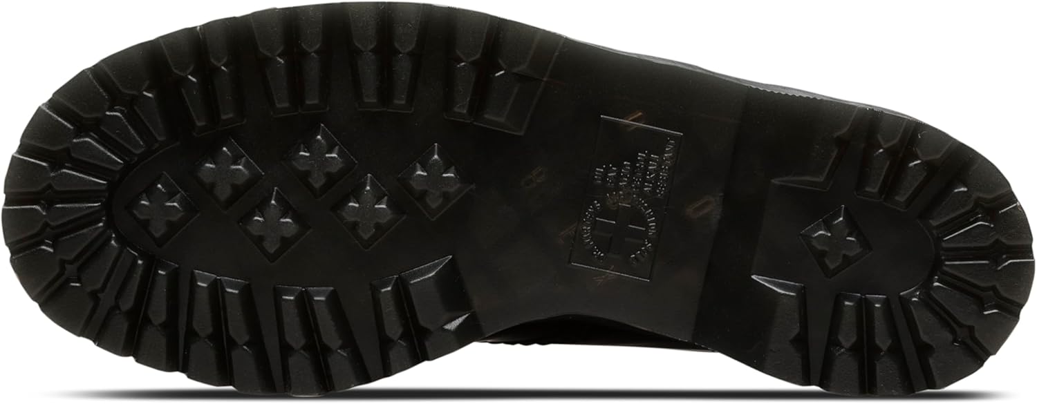Dr. Martens unisex-adult 8053 4i Quad Arc оксфорды, Black Polished Smooth — фото 2