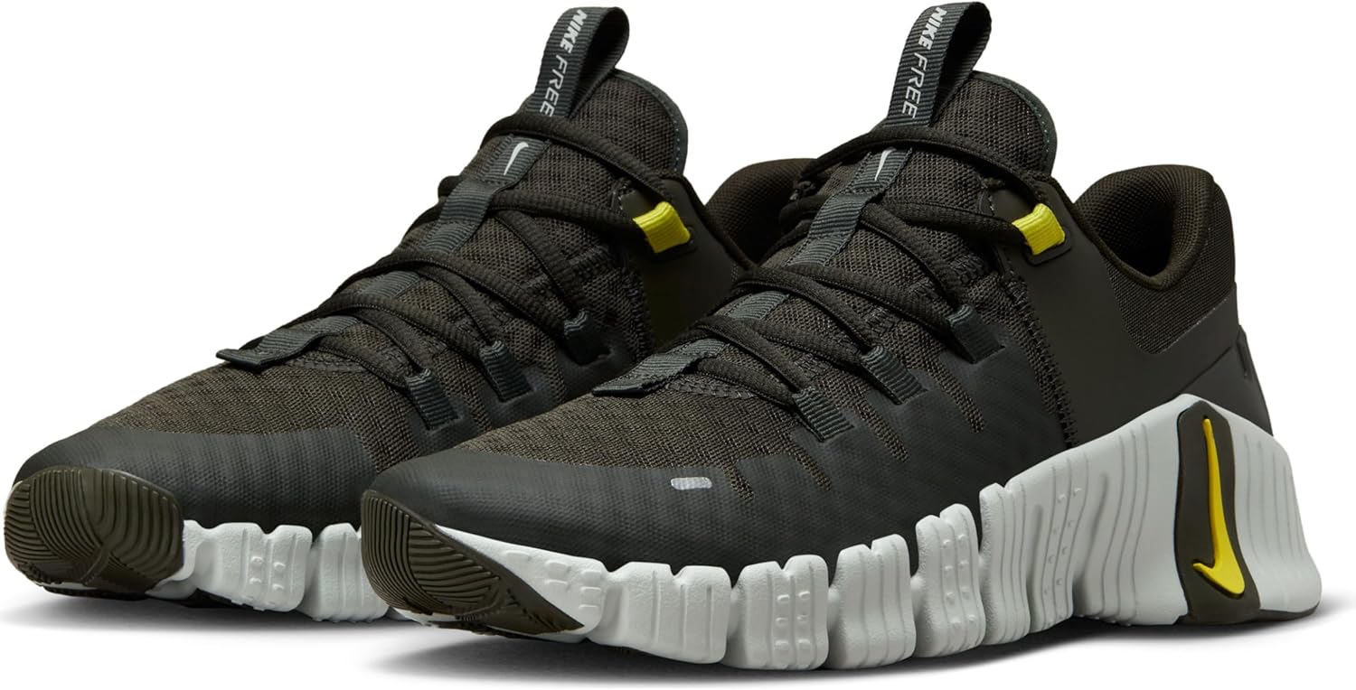 Мужские гимнастические кроссовки Nike, размер 7,5 (Великобритания), Sequoia High Voltage Light Silver — фото 4