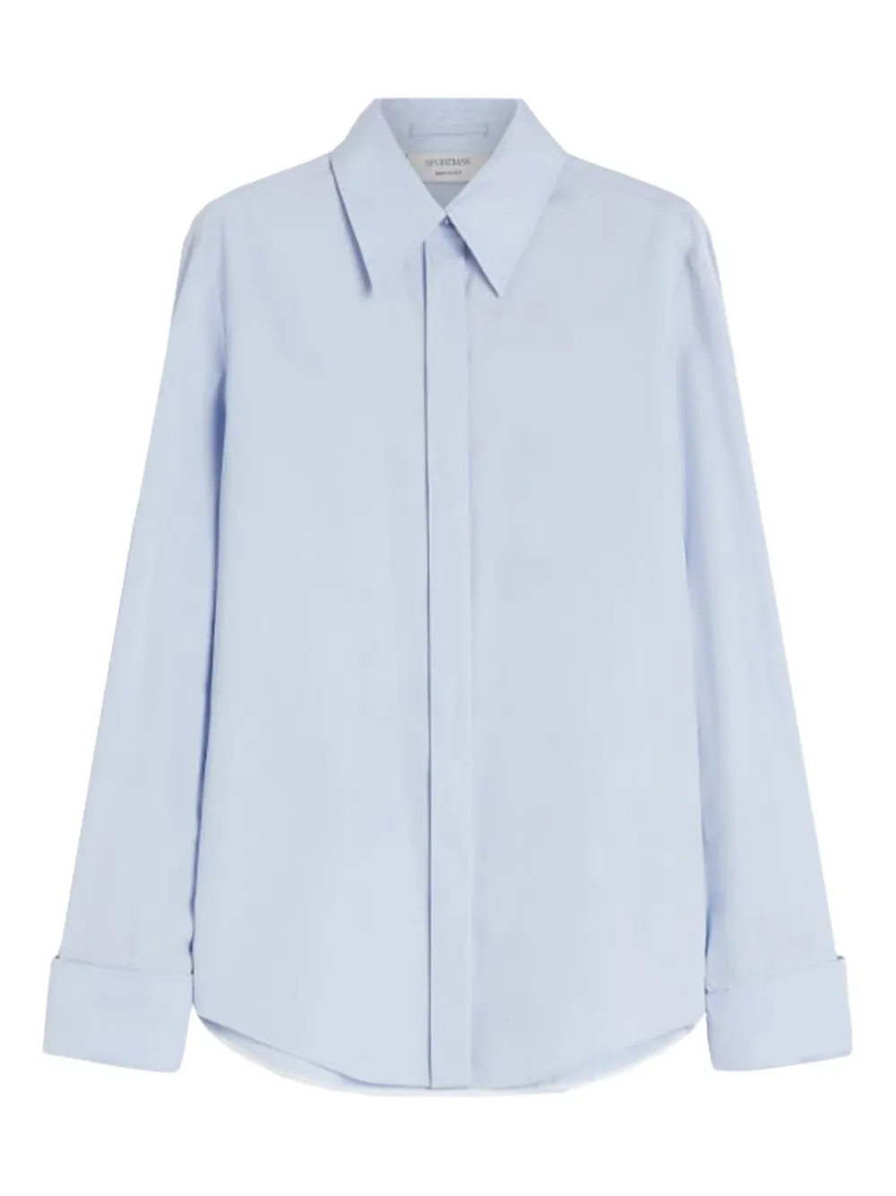 

Поплиновая рубашка с манжетами SPORTMAX, синий