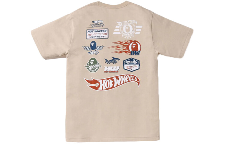 

Hot Wheels X Hot Wheels Футболка мужская A Bathing Ape, хаки