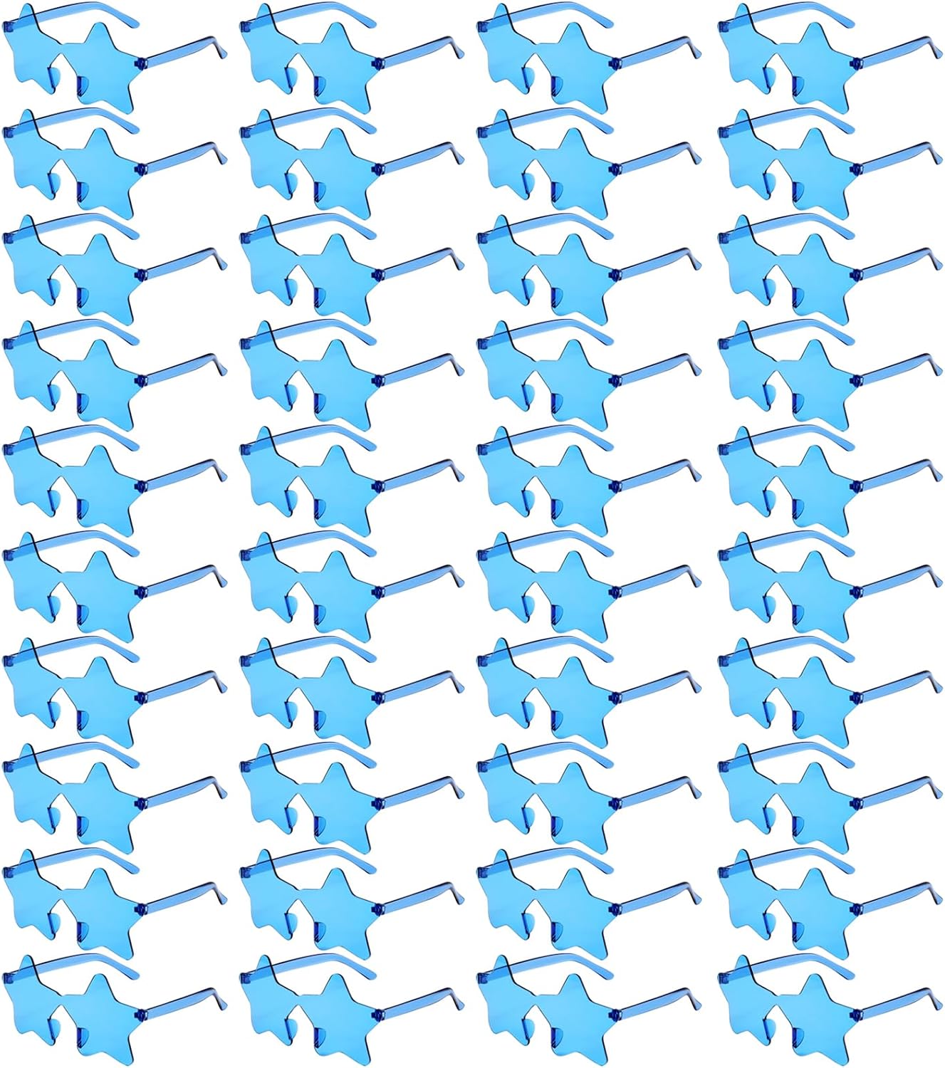 

Оптовая продажа солнцезащитных очков Pibupibu: 40 штук без оправы в форме звезды, для взрослых и унисекс, забавные красочные очки в форме пентаграммы, сувениры для вечеринок, Blue