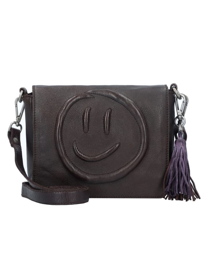 

Сумка через плечо TASCHENDIEB Leder 20 cm, цвет schoko