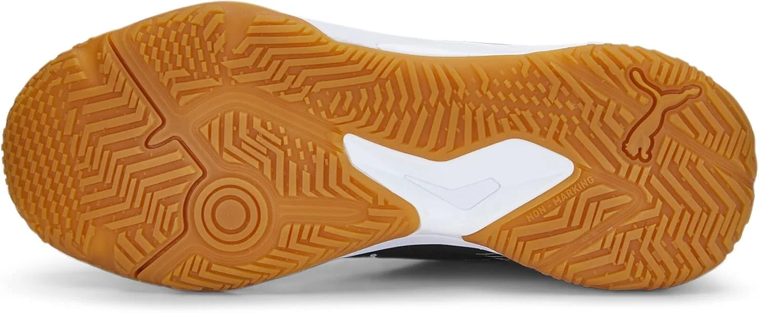 Мужские кроссовки Puma Solarflash II для игр летом, белый/черный — фото 4