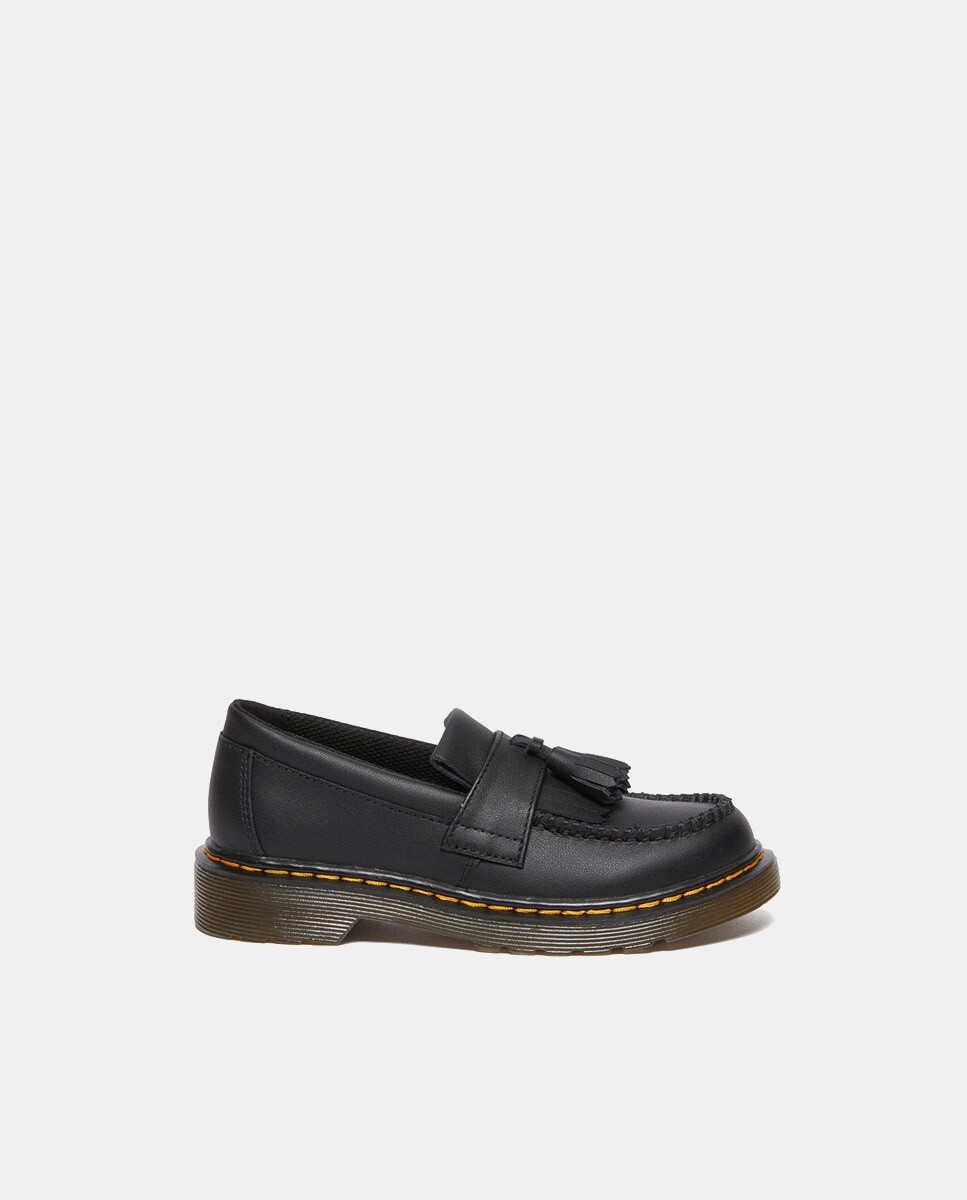 

Детские кожаные мокасины Adrian с кисточками Dr. Martens, черный