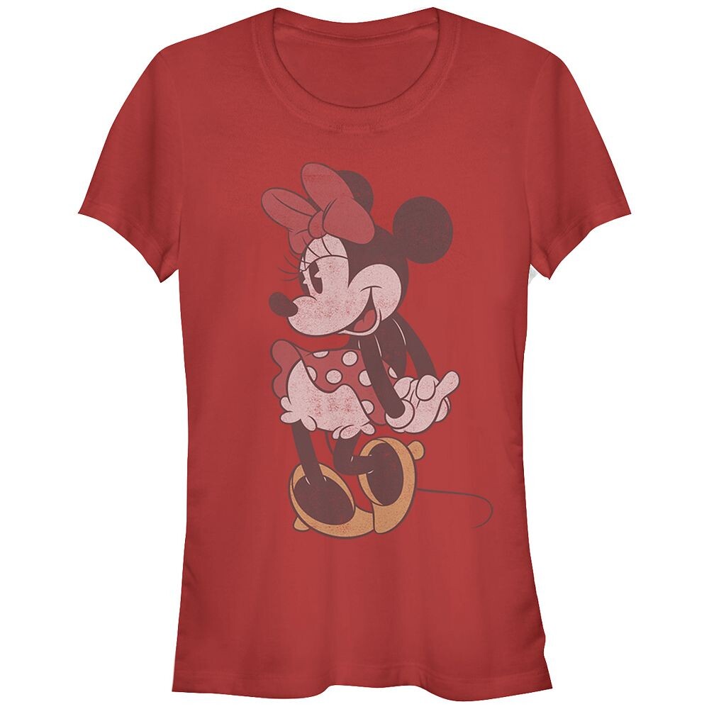 

Футболка с рисунком Flirty Mode для детей Disney's Minnie Mouse, красный