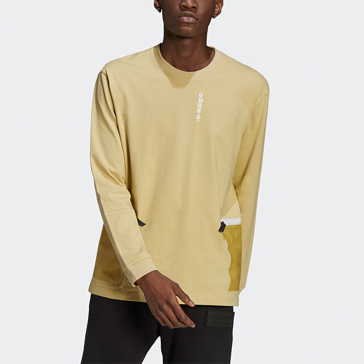 Футболка adidas originals G Outd Ls Tee Contrasting Colors Pocket Sports Long Sleeves H09364 — фото 2