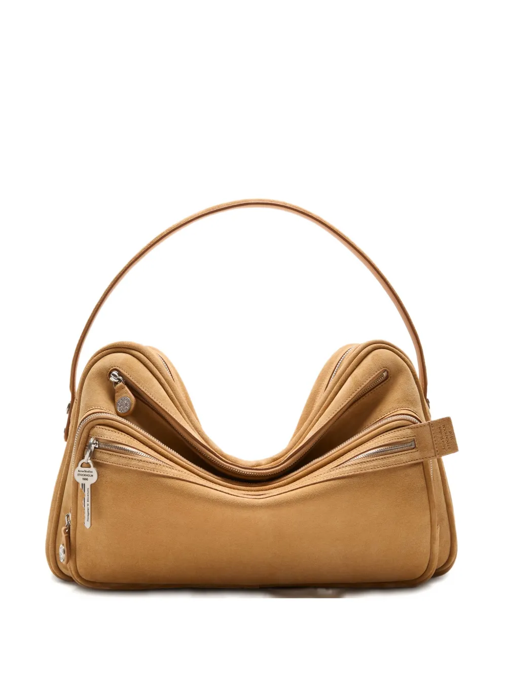 

Кожаная сумка на плечо Camero Acne Studios, коричневый