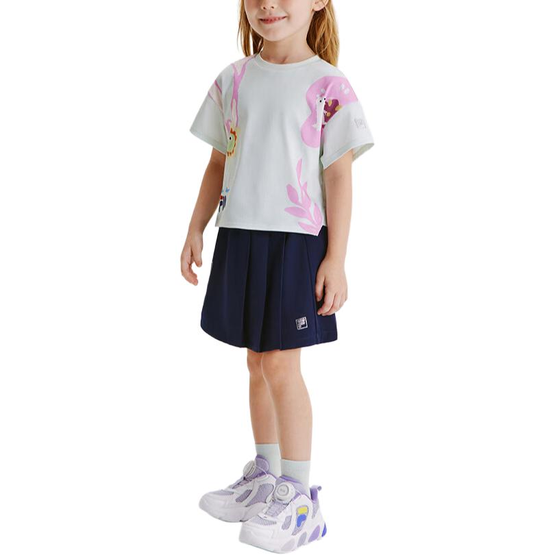 Футболка с принтом All Over для детей 3-7 лет FILA KIDS, All Over Print — фото 4