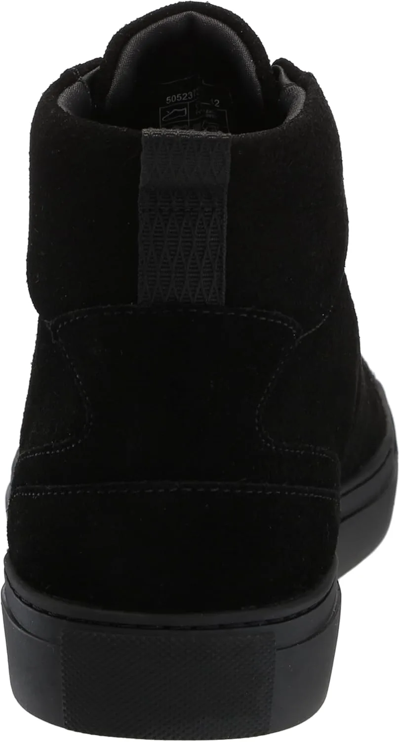 Высокие кроссовки Hugo Mens Essential Cupsole из замши, черный — фото 3
