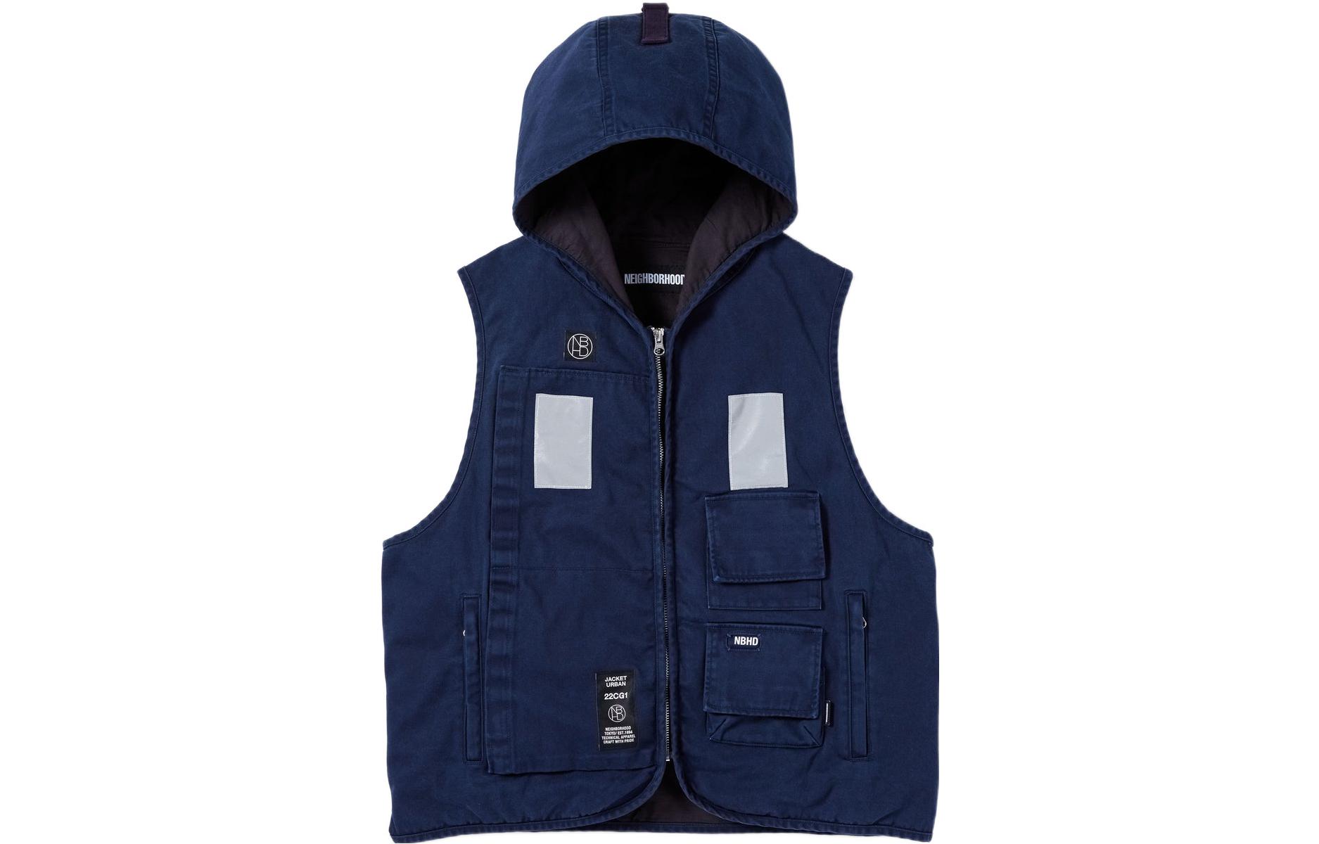 

NEIGHBORHOOD Мужская жилетка, Blue NAVY