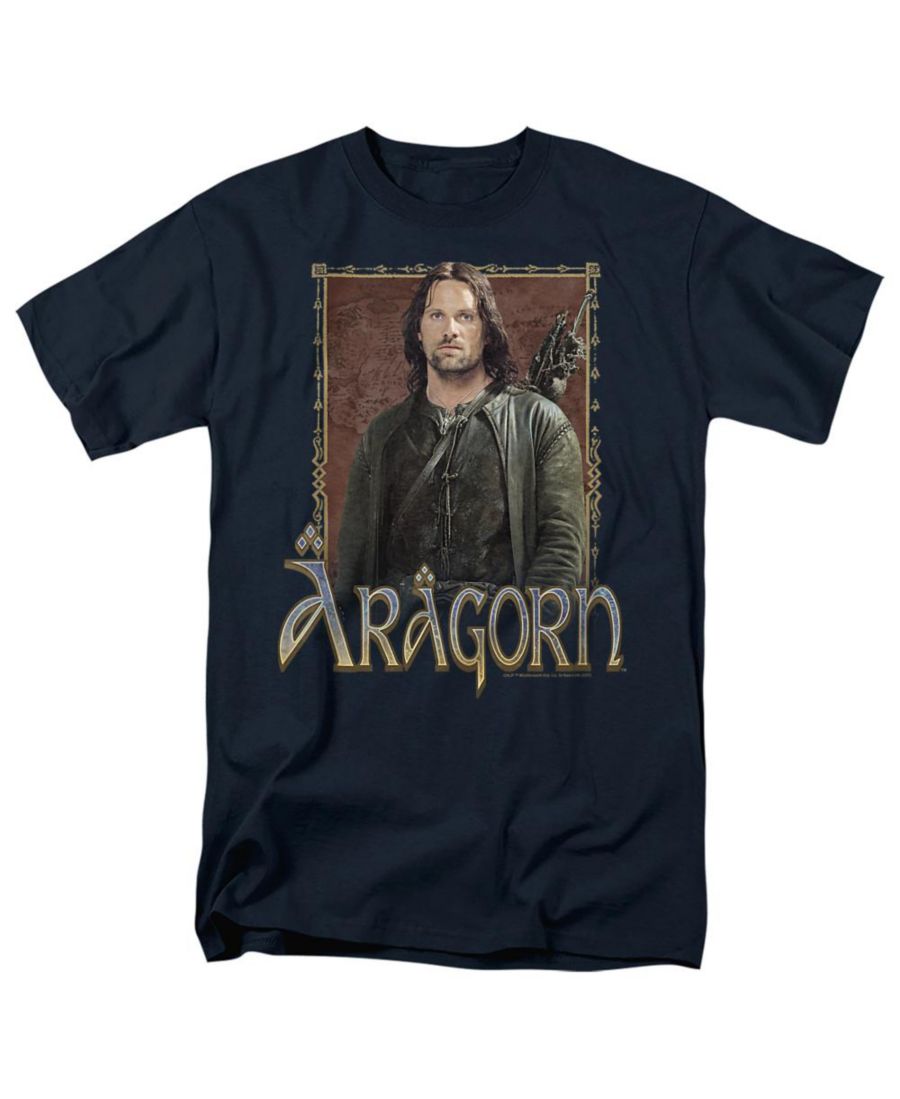 

Футболка Арагорна больших размеров Lord Of The Rings, Navy, Синий, Футболка Арагорна больших размеров Lord Of The Rings, Navy