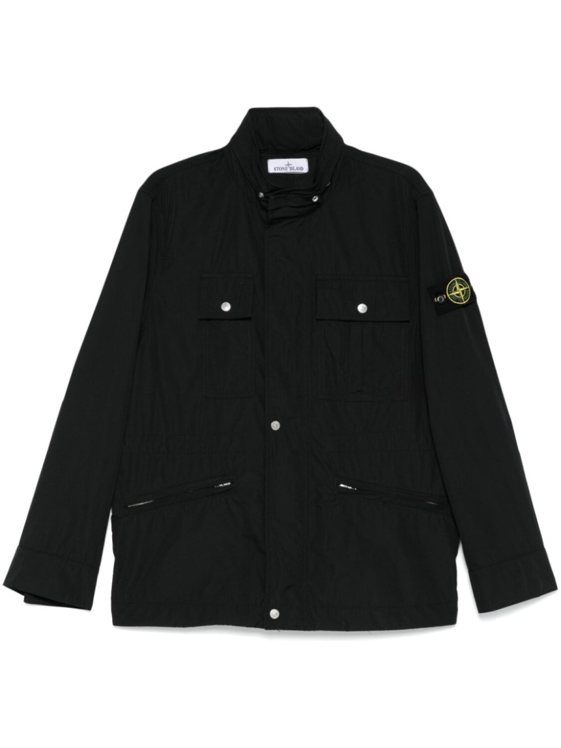 

Stone Island куртка с накладными карманами, черный