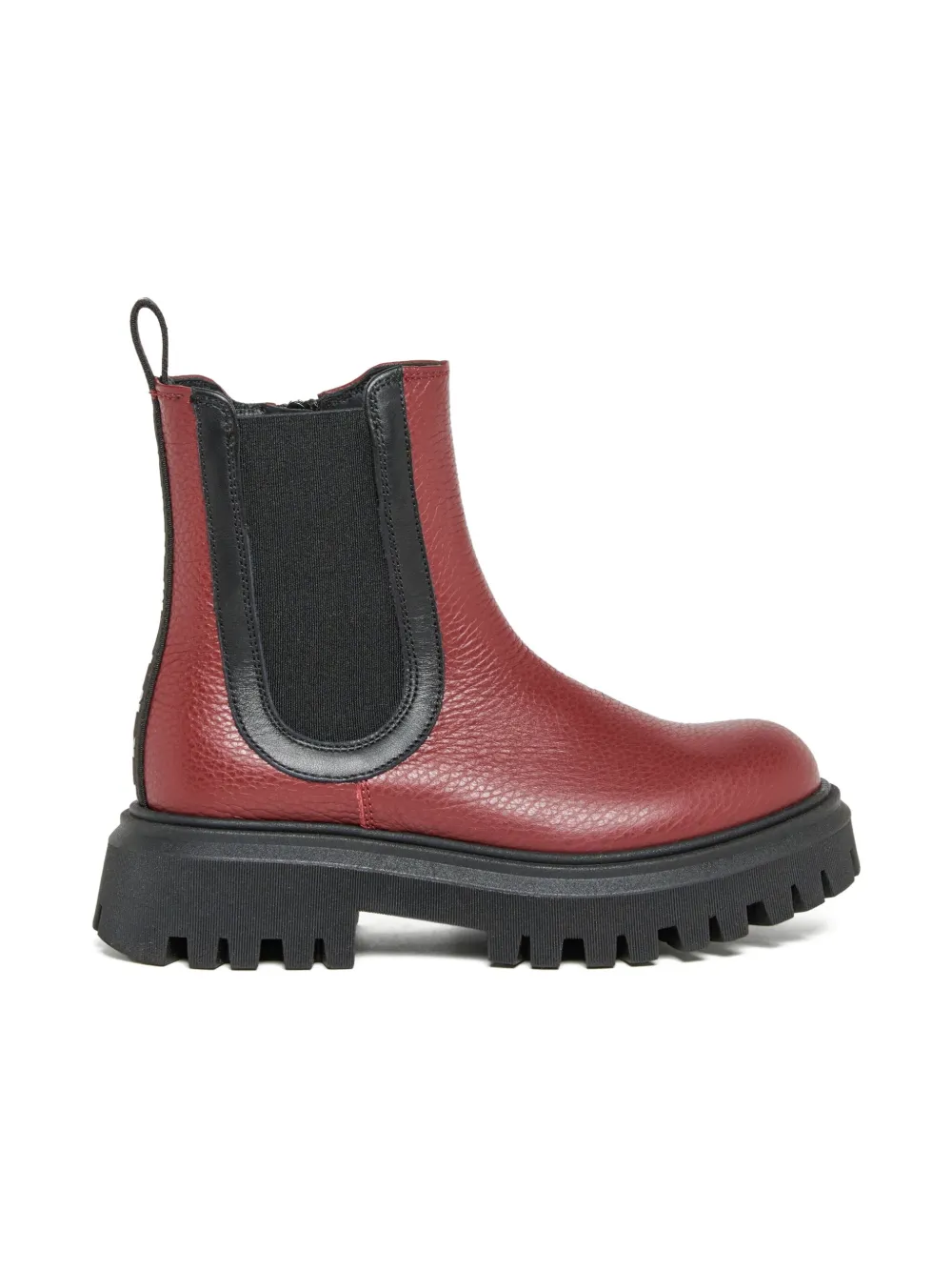 Ботинки со вставками Marni Kids, красный