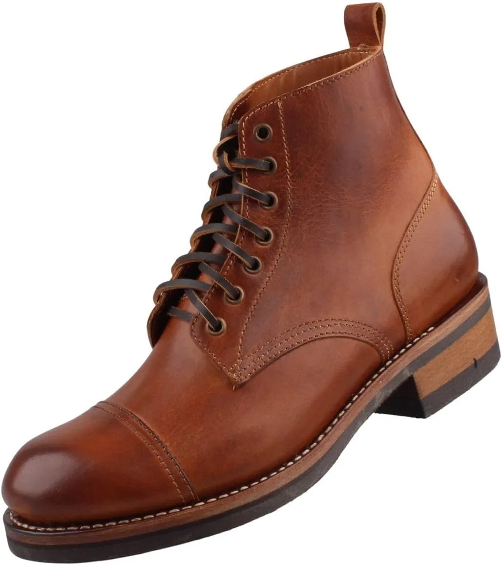 Ботинки Sendra Boots Herren Leder Stiefel, Brown