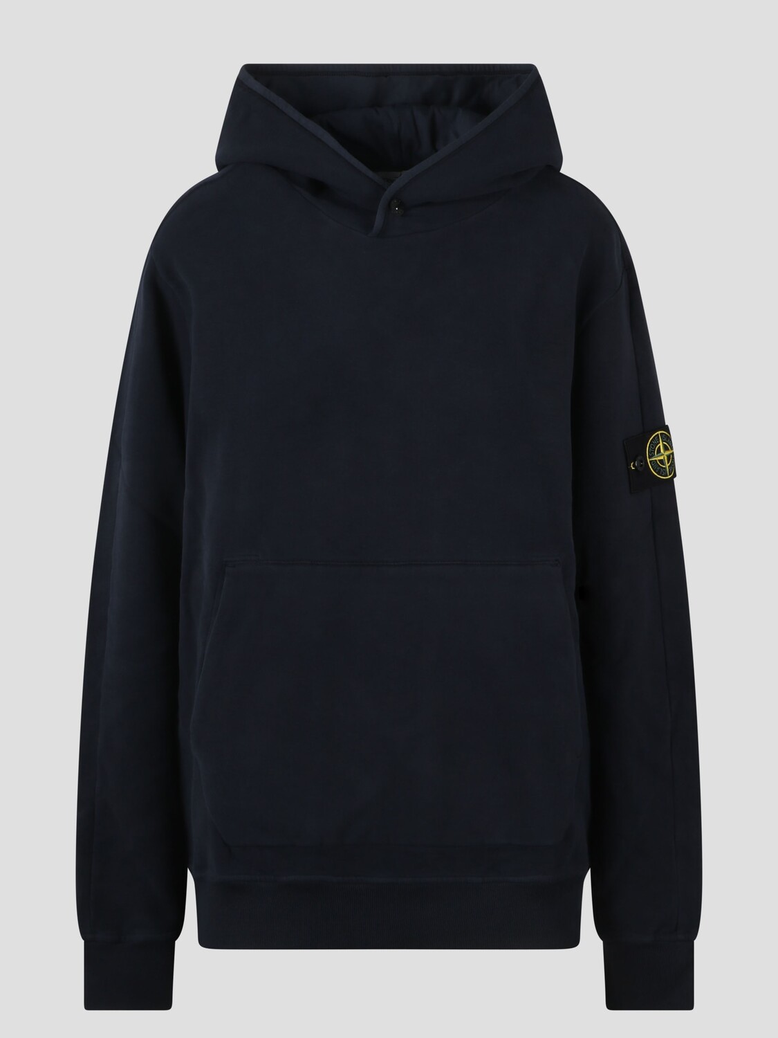 

Толстовка с капюшоном и логотипом Stone Island, синий