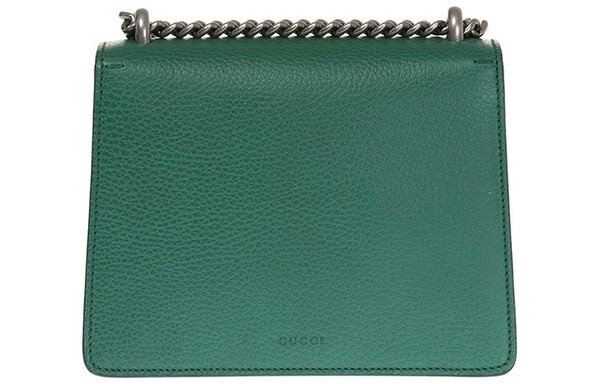 Мини-сумка Gucci Dionysus с тигровой головой, зеленая — фото 3