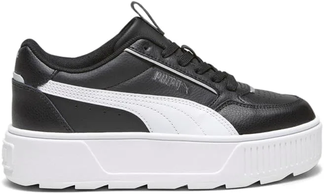 

Кроссовки для девочек PUMA Kids Karmen Rebelle Jr - повседневные, черные, черный