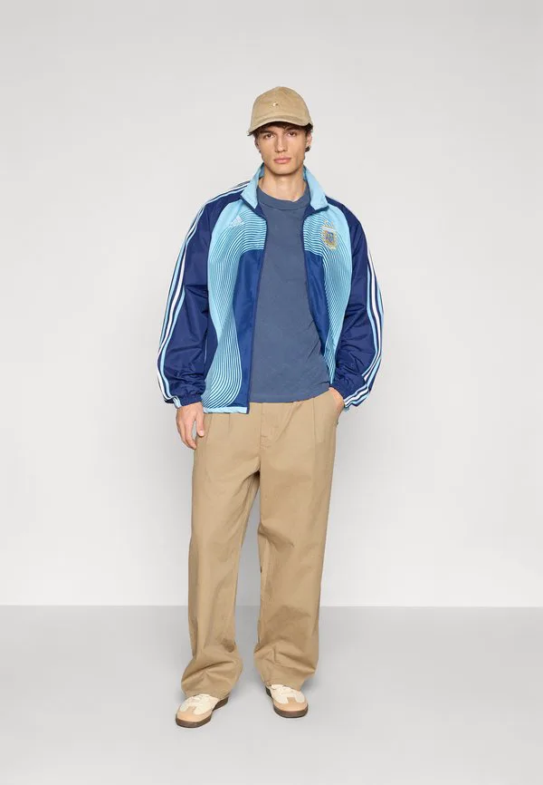 Выездная спортивная футболка сборной аргентины 2006 года Adidas Performance, Dark Blue — фото 2