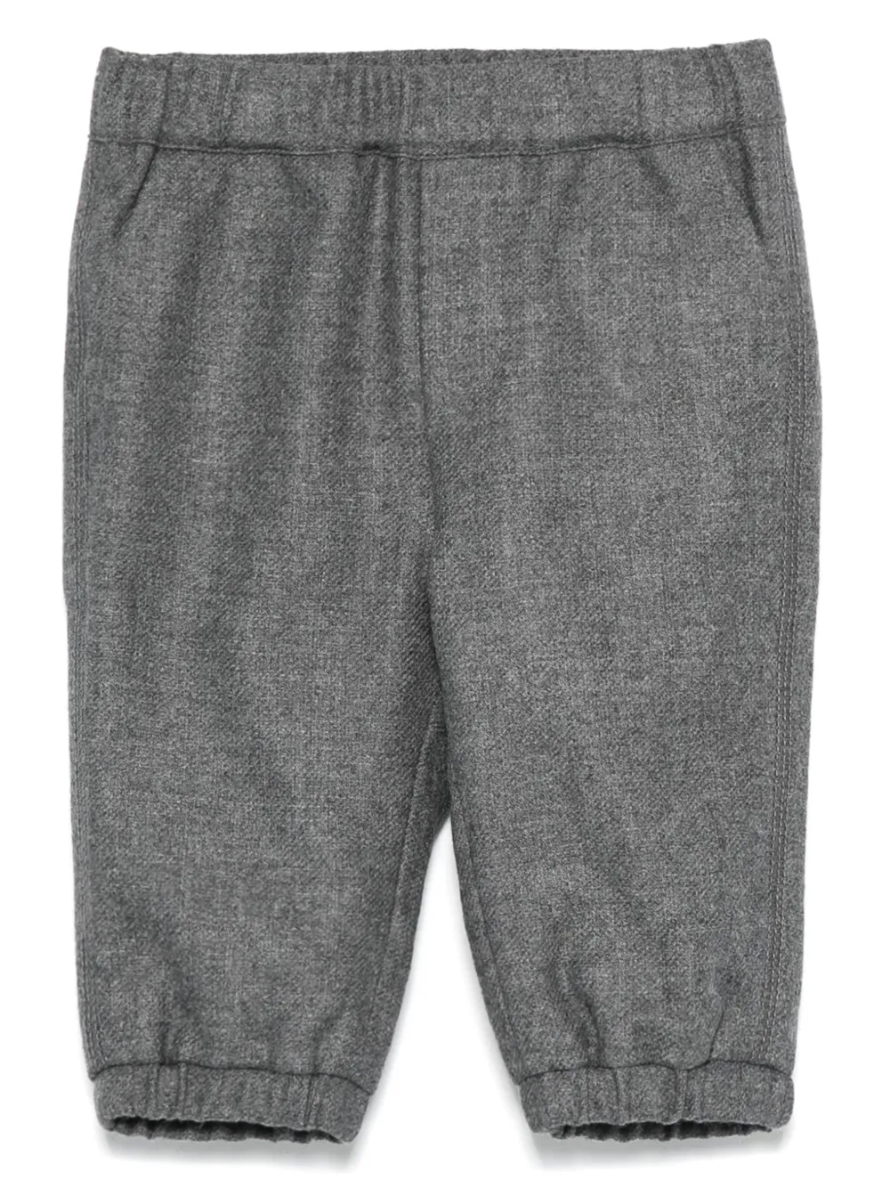 

Брюки с нашивкой-логотипом Emporio Armani Kids, серый
