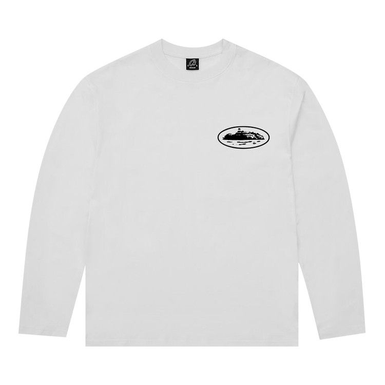 

Футболка Corteiz OG Island Long-Sleeve Tee, White