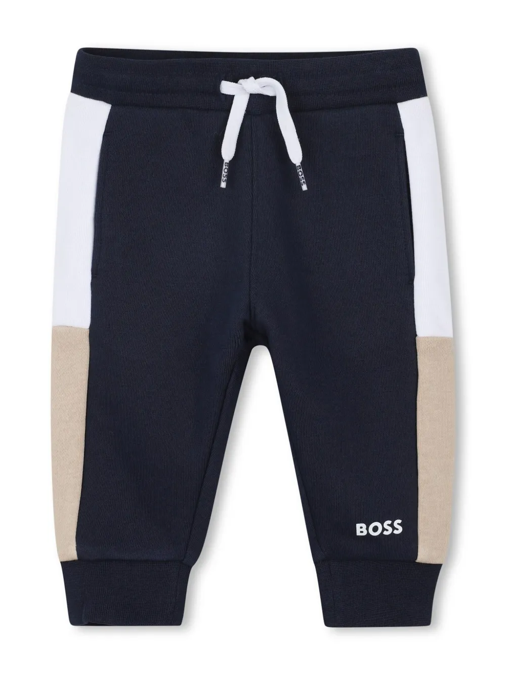 Спортивный костюм с логотипом BOSS Kidswear, синий — фото 3