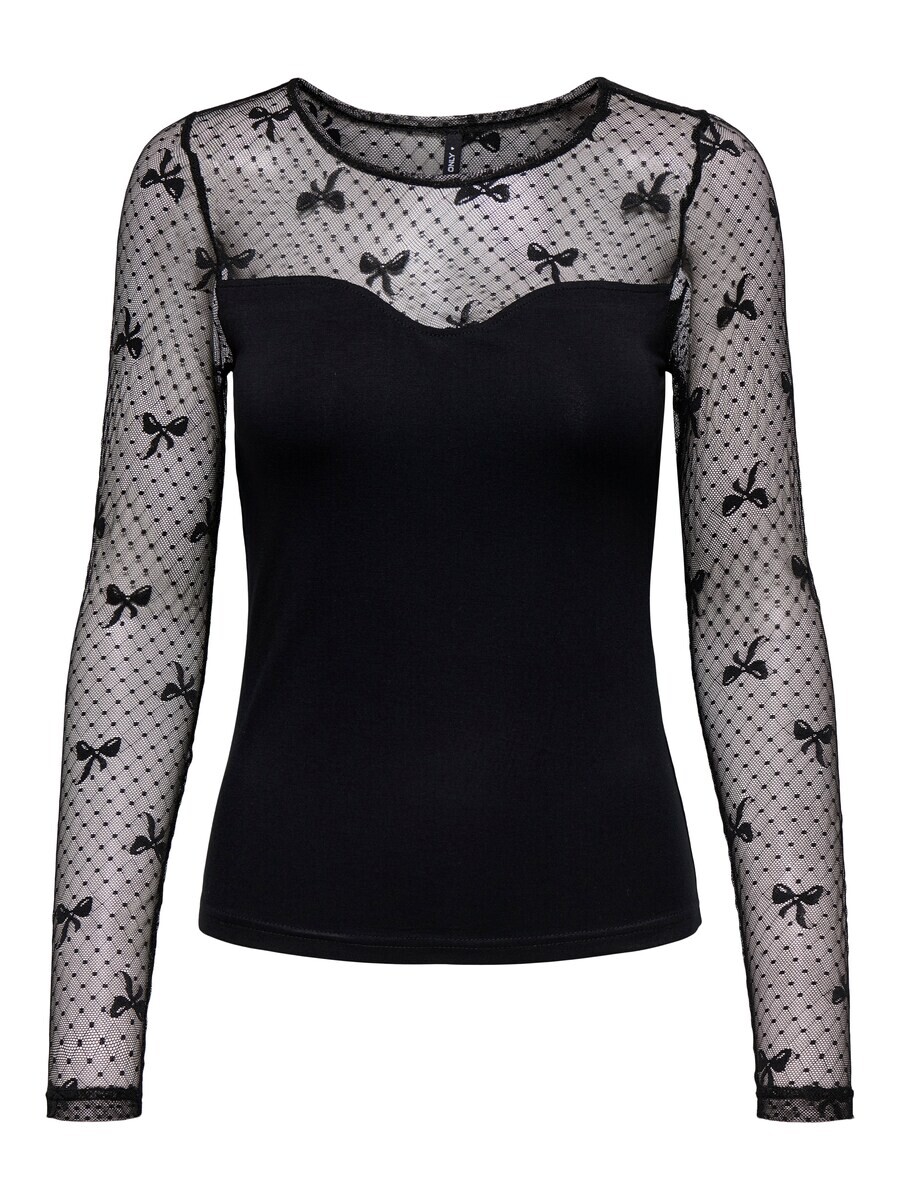 

Лонгслив ONLY Shirt ONLSABINA, черный