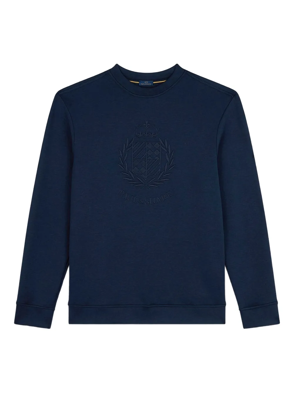 

Свитшот с геральдической вышивкой Paul & Shark, синий