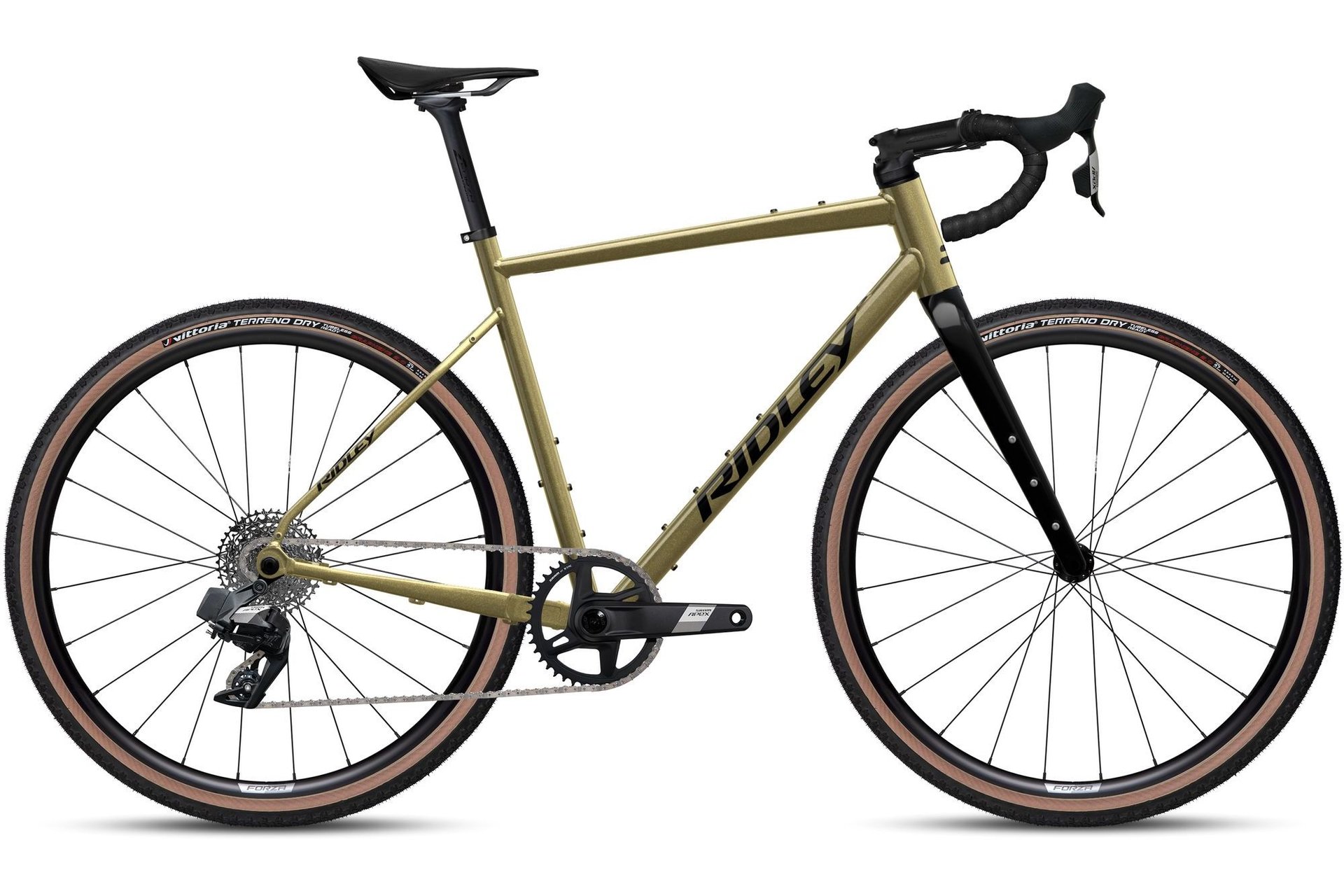 

Гравийный велосипед Ridley Kanzo adventure alu - sram apex xplr axs - 28 дюймов - diamant, grün | bronze green / pc62 / kav01bs