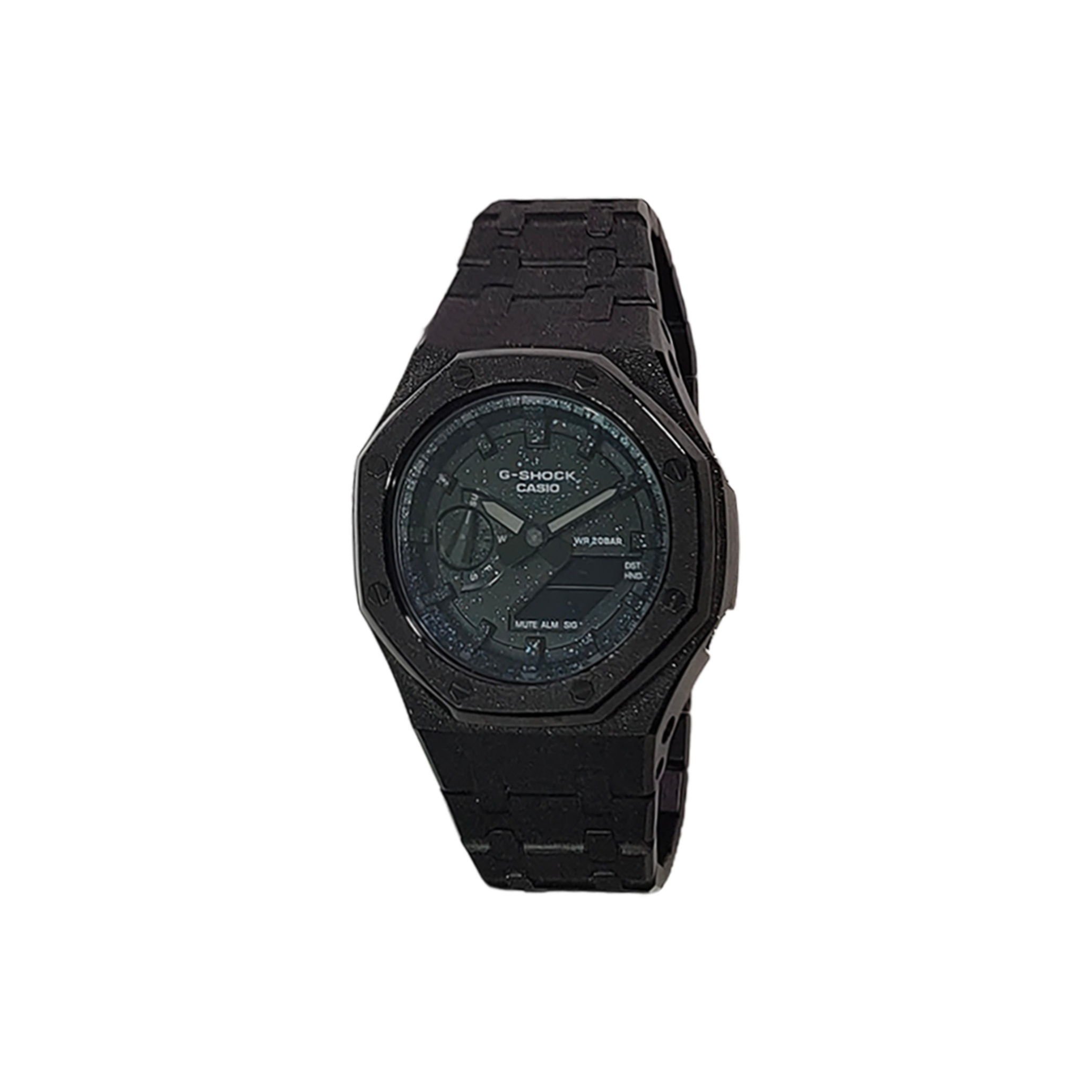 

CASIO Мужские часы Retrofit Series с электронным механизмом, стальной браслет, черный циферблат