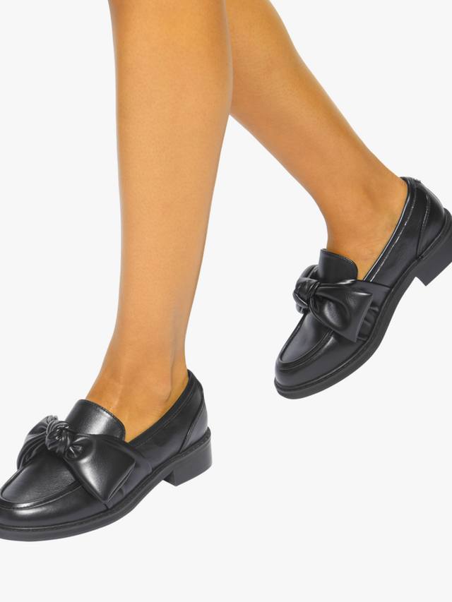 Балетки Maybe Bow Slip On KG Kurt Geiger, Black — фото 2