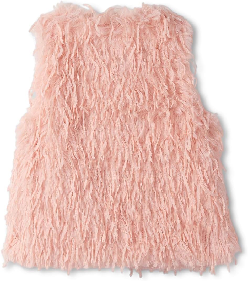Жилет Hatley Kids Faux Fur Vest, розовый — фото 2