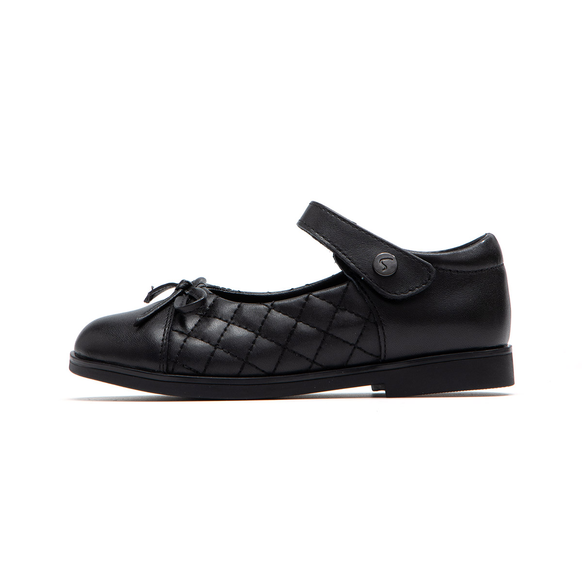 

Низкие детские кожаные туфли для детей Satchi, черный