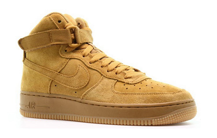 Кроссовки (GS) Nike Air Force 1 High LV8 'Wheat' 807617-701, коричневый — фото 3