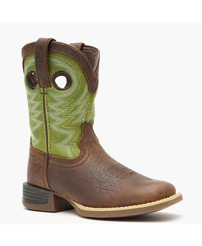 

Ботинки ковбойские Boys Lil' Rebel Pro Lime Western Boot Durango, коричневый