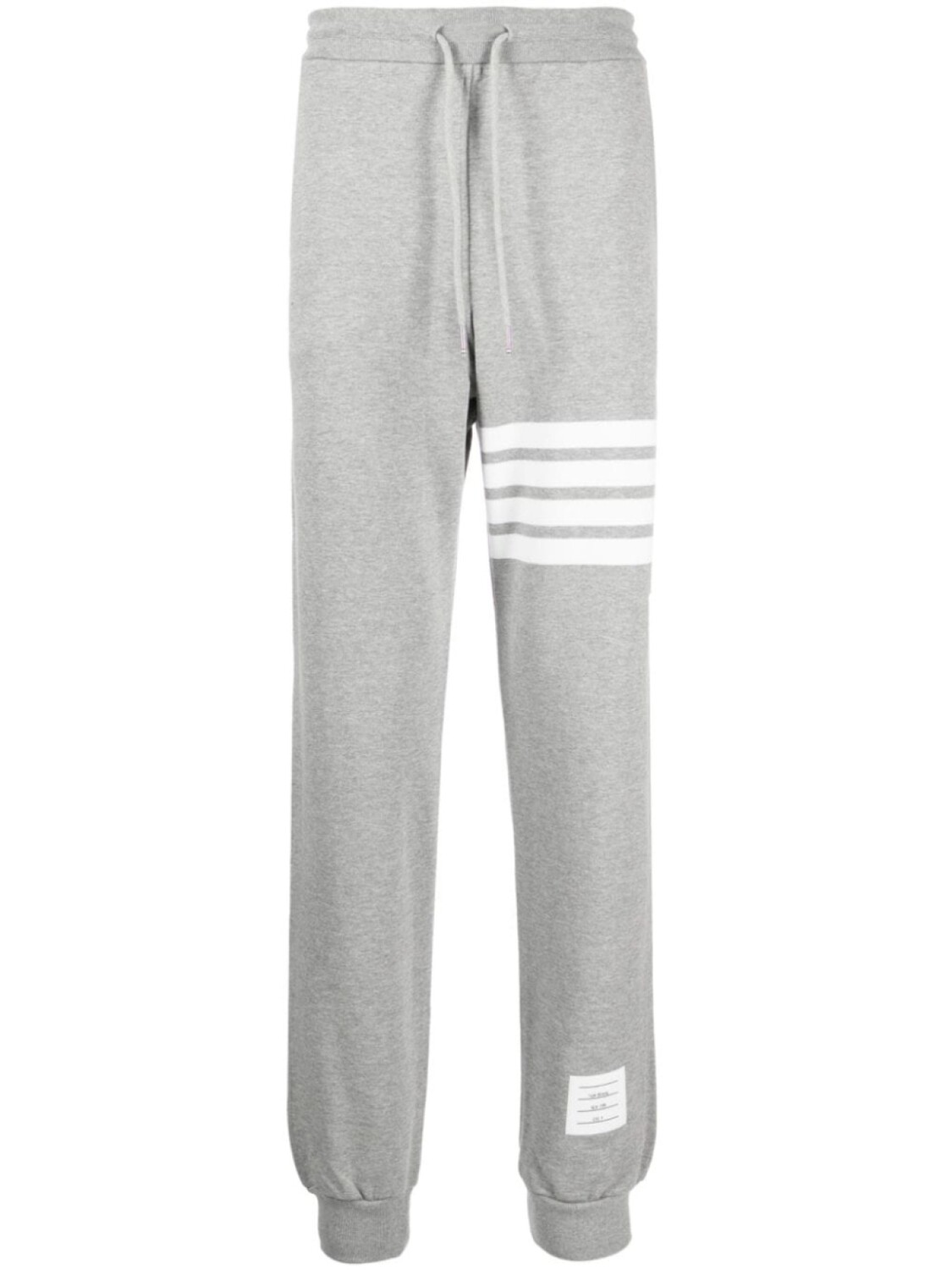 

Thom Browne спортивные брюки с полосками 4-Bar, серый