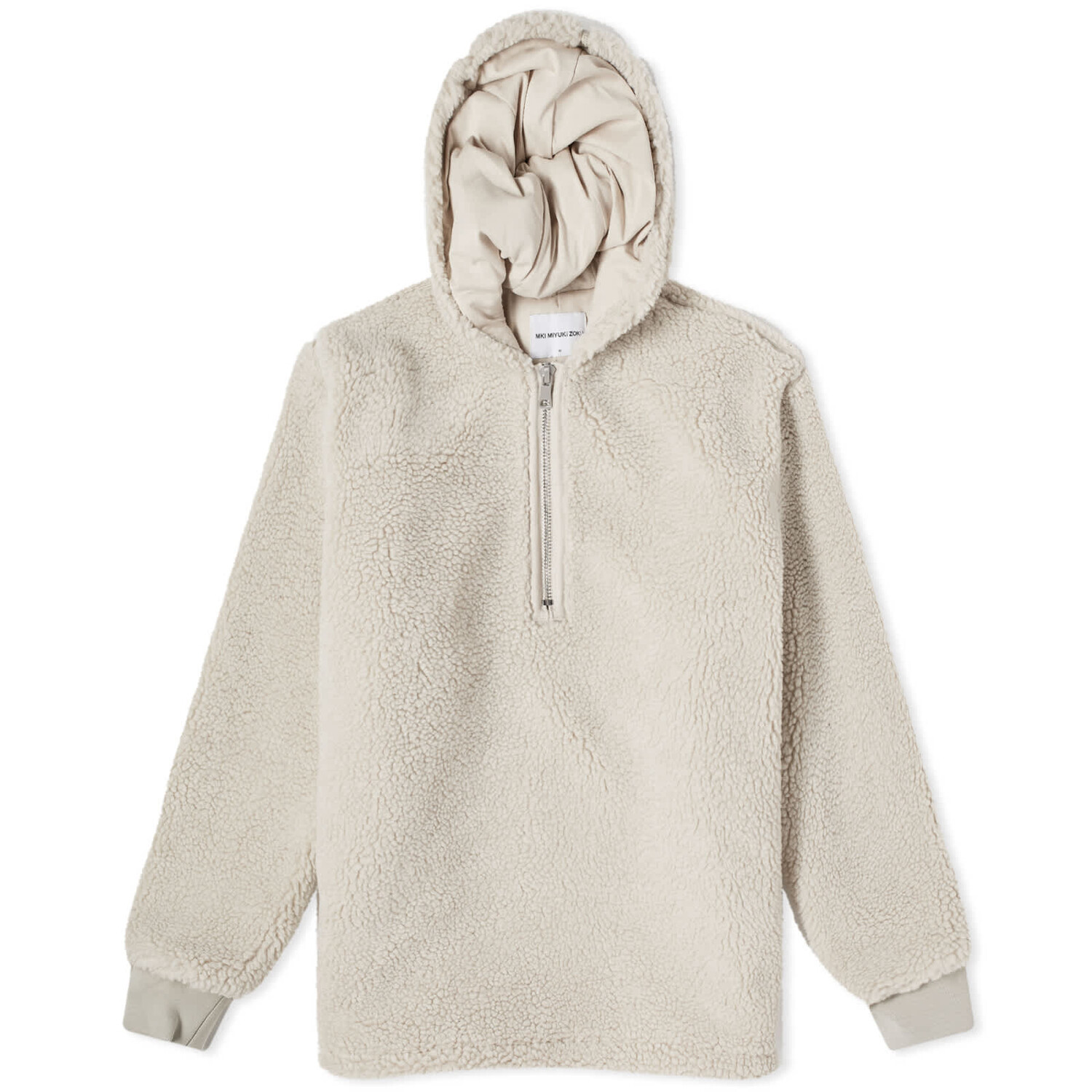 

Худи Mki Shearling, белый