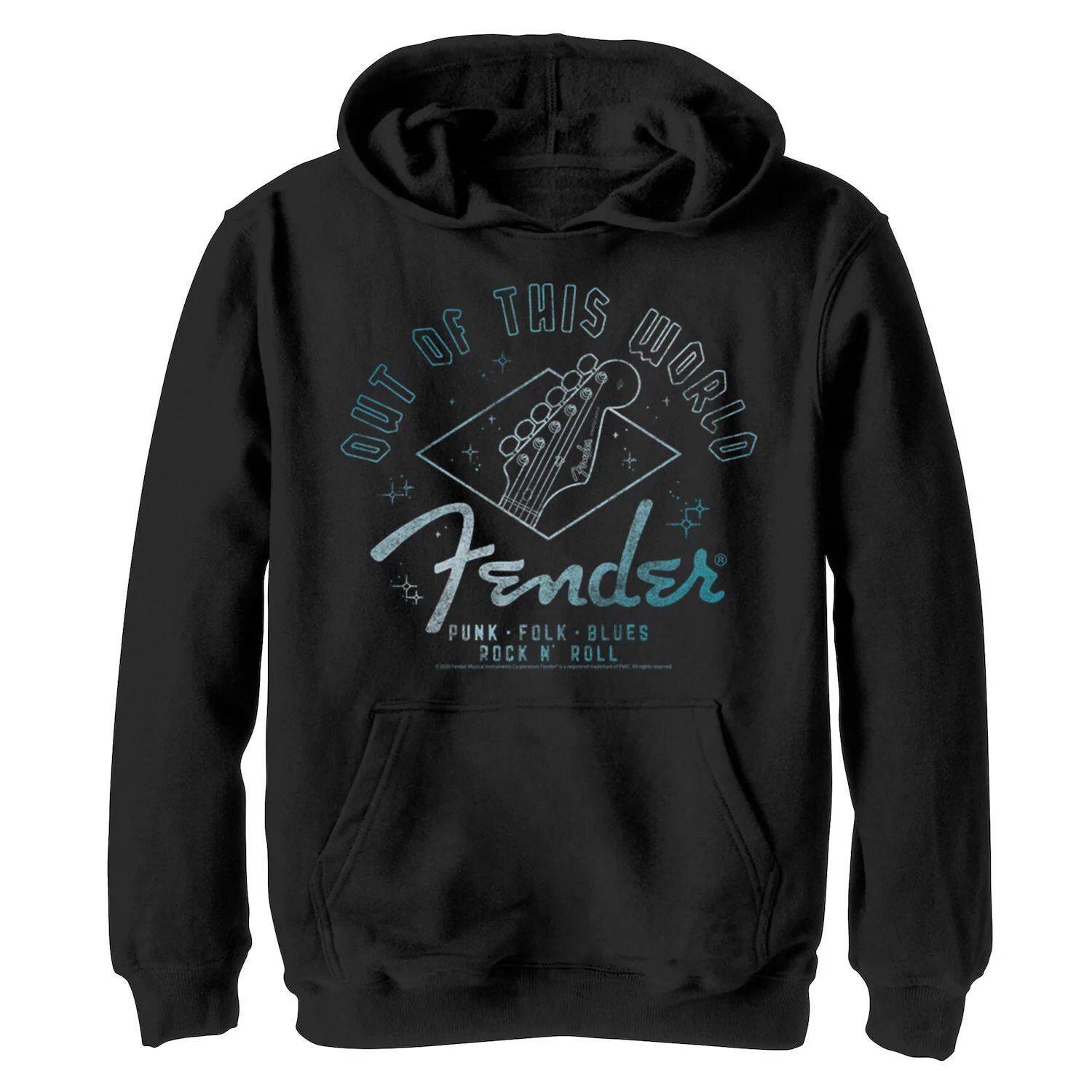 

Толстовка Fender Out Of This World для мальчиков 8–20 лет Licensed Character