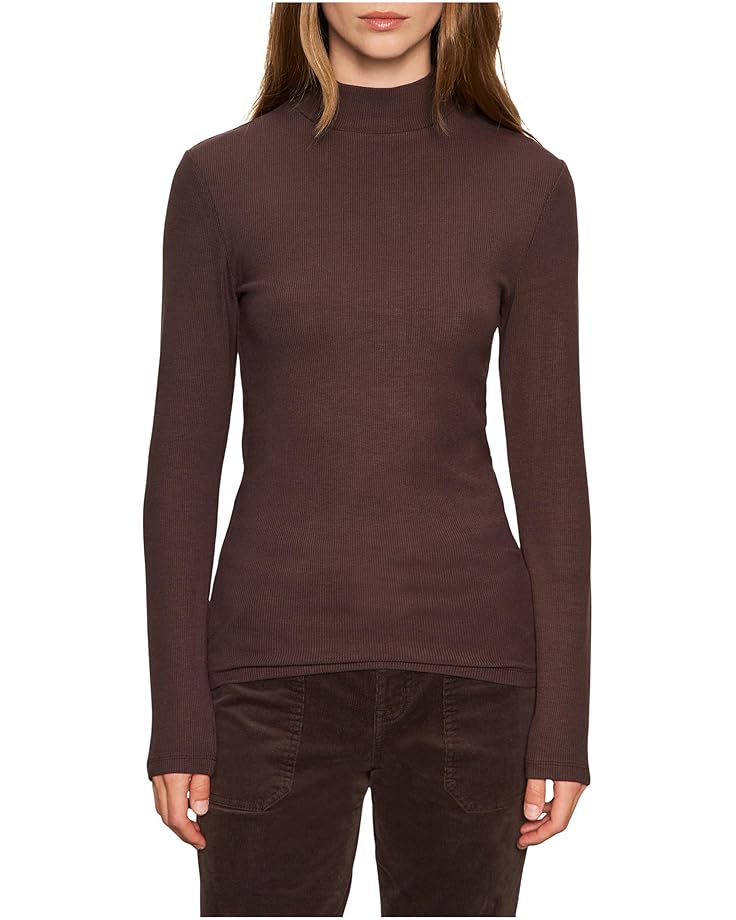 

Женская блузка Sanctuary Long Sleeve Mock Essential, Semi Sweet