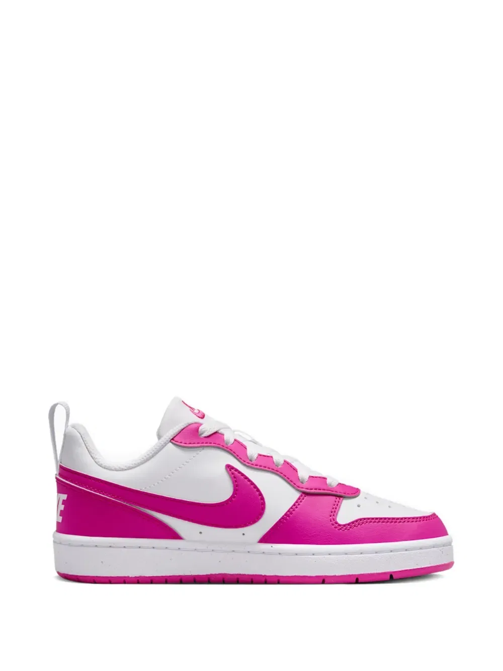 Кроссовки Court low recraft gs на шнуровке Nike Kids, белый — фото 2