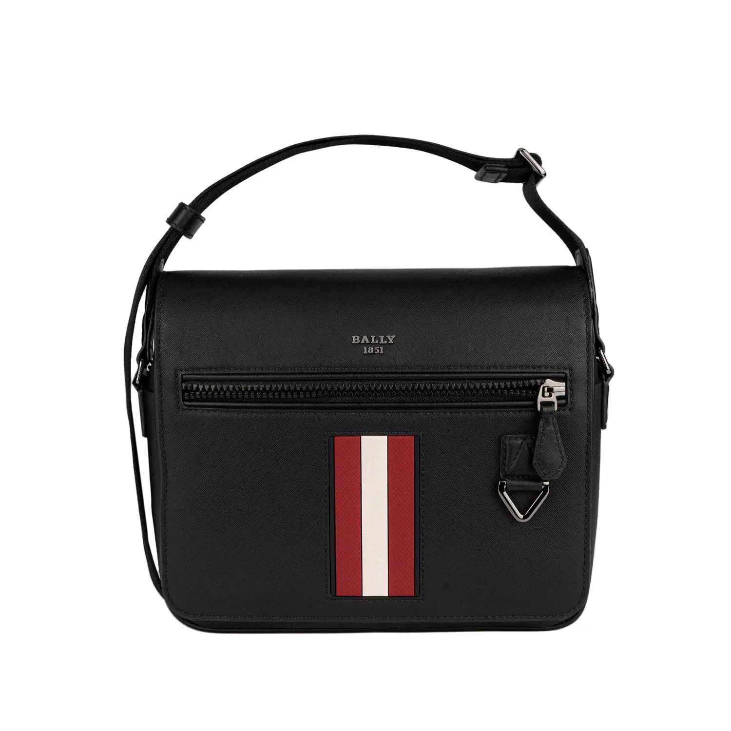 

BALLY Кожаная сумка через плечо мужская черная