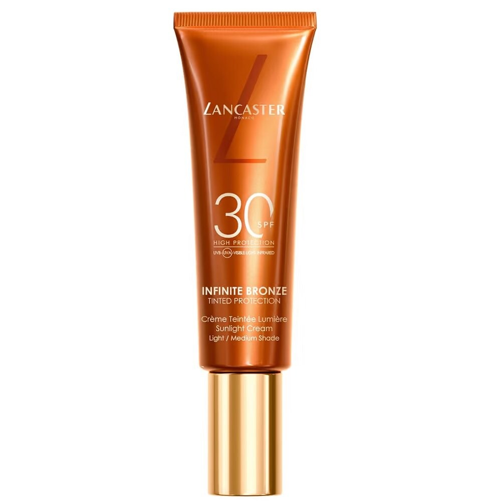 

Lancaster, Infinite Bronze Tinted Protection Sunlight Cream SPF30, солнцезащитный крем-оттенок 1, 50мл