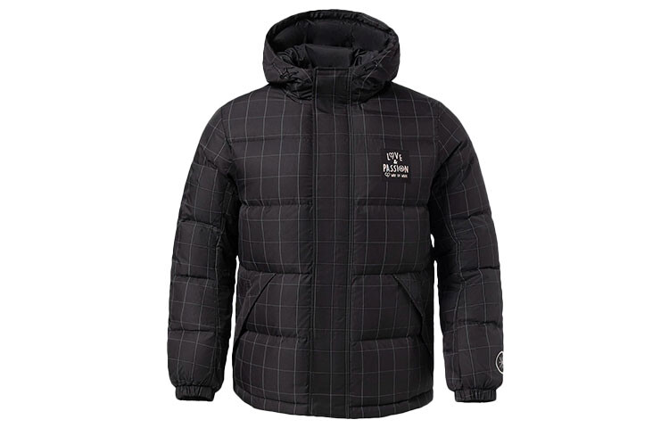 

Wade Collection Пуховик унисекс черный Lining, черный