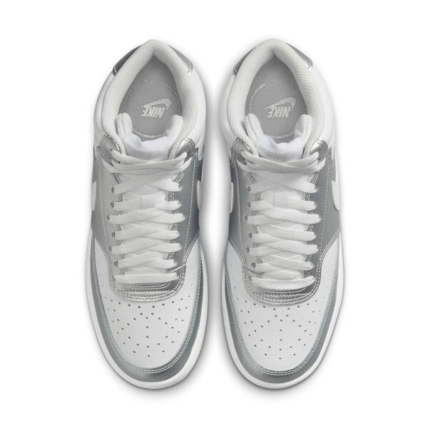 Кроссовки court vision mid 'silver grey' Nike, серый — фото 4