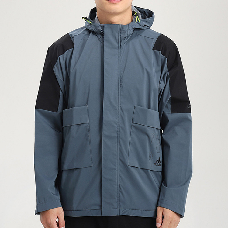 Куртка Adidas Legacy Blue, цвет Remnant Blue — фото 4
