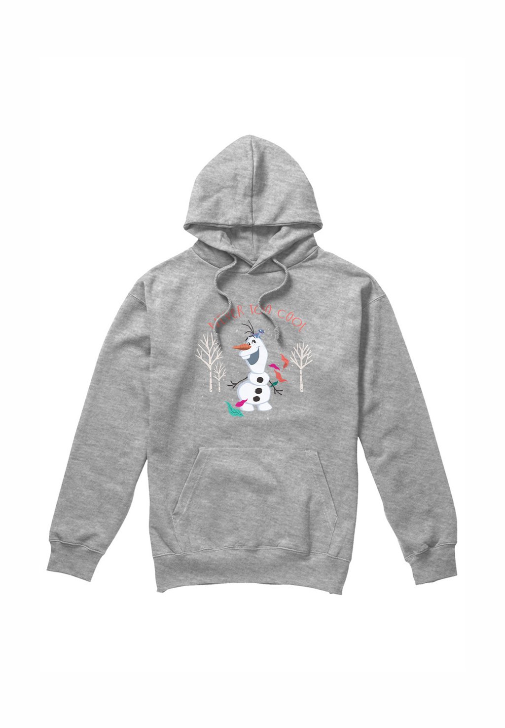 

Толстовка с капюшоном FROZEN OLAF NEVER TOO COOL Disney, серый
