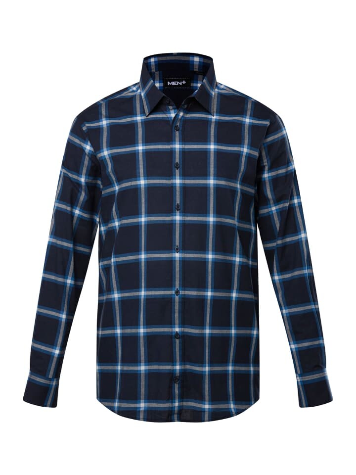 

Рубашка Men Plus Hemd, цвет navy blau