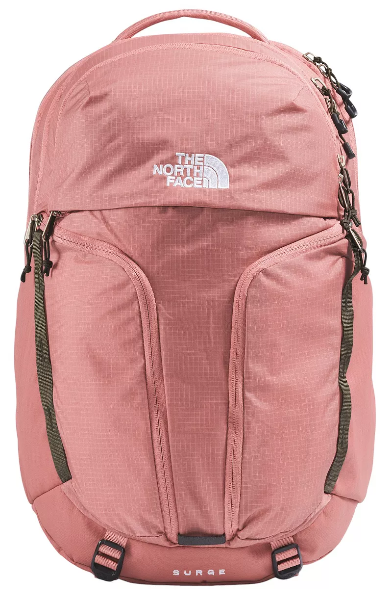 

Женский рюкзак The North Face Surge, цвет Lt Mahogany/New Taupe Grn