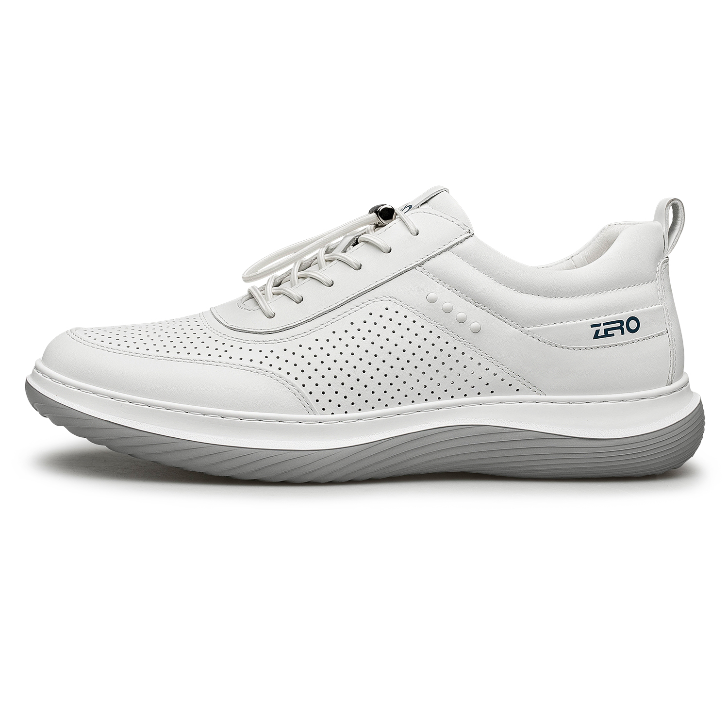 

ZRO Легкие, мягкие, нескользящие и износостойкие, повседневные туфли с низким верхом, белые, мужские