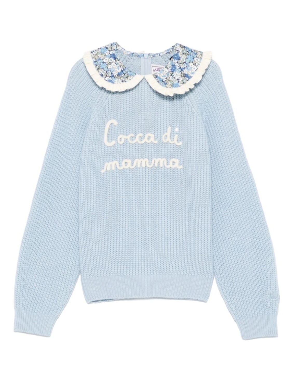 

MC2 Saint Barth Kids Свитер Cocca di Mamma, синий